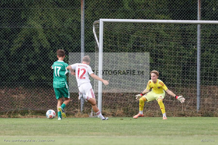 sport, badfv, Sportgelände Gassenhäuser, Spiel um Platz 3, Spiel Nr. 21, SpVgg Greuther Fürth, SV Eintracht Nassig, Nassig, Fussball, 18.07.2026, 13. Bühnenbau Wertheim Cup, 1. FC Nürnberg - Bild-ID: 2567760