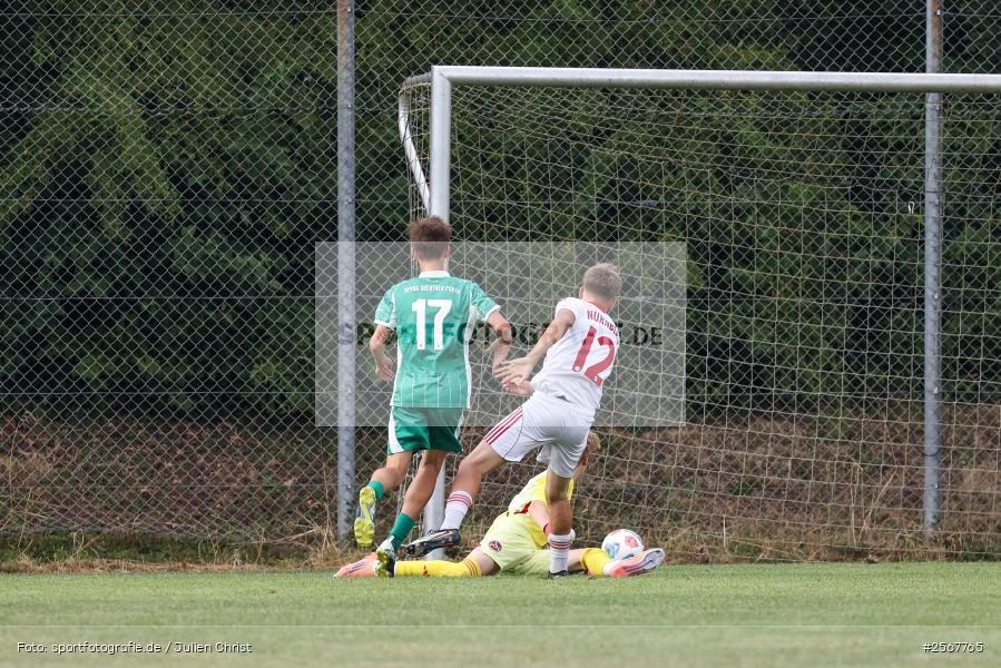 sport, badfv, Sportgelände Gassenhäuser, Spiel um Platz 3, Spiel Nr. 21, SpVgg Greuther Fürth, SV Eintracht Nassig, Nassig, Fussball, 18.07.2026, 13. Bühnenbau Wertheim Cup, 1. FC Nürnberg - Bild-ID: 2567765