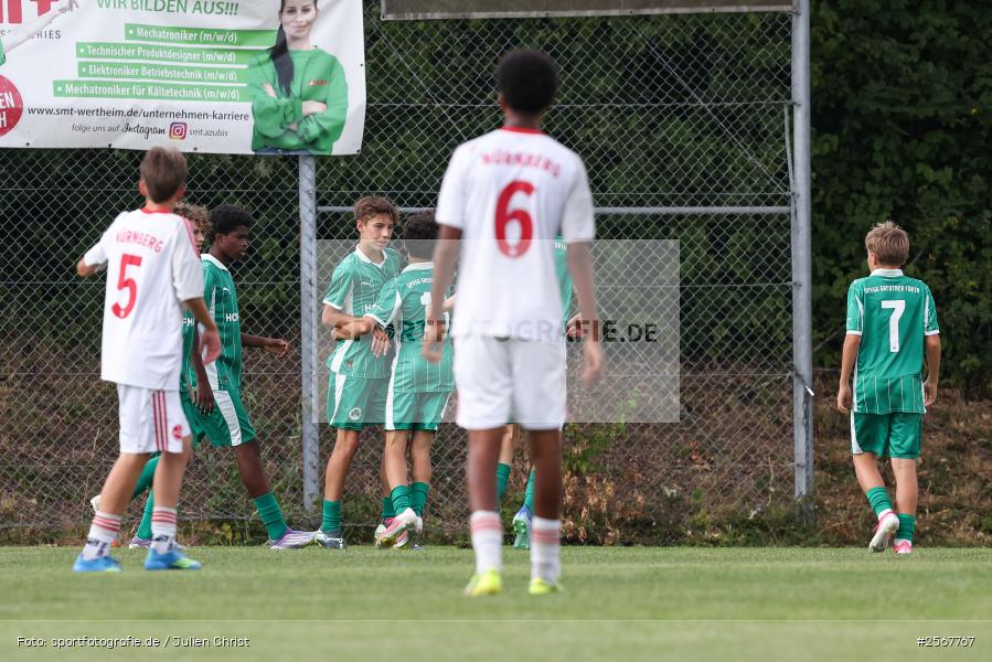 sport, badfv, Sportgelände Gassenhäuser, Spiel um Platz 3, Spiel Nr. 21, SpVgg Greuther Fürth, SV Eintracht Nassig, Nassig, Fussball, 18.07.2026, 13. Bühnenbau Wertheim Cup, 1. FC Nürnberg - Bild-ID: 2567767
