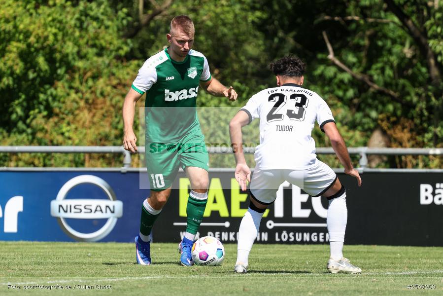 sport, TSV Karlburg, SV Alemannia Haibach, Landesliga Nordwest, Karlburg, Fussball, Fundamentum Sportpark, BFV, 25.07.2026, 2. Spieltag - Bild-ID: 2569200