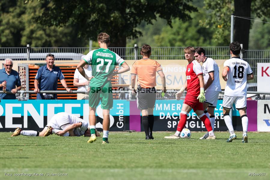 sport, TSV Karlburg, SV Alemannia Haibach, Landesliga Nordwest, Karlburg, Fussball, Fundamentum Sportpark, BFV, 25.07.2026, 2. Spieltag - Bild-ID: 2569257
