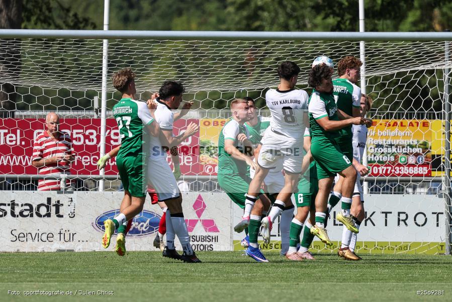 sport, TSV Karlburg, SV Alemannia Haibach, Landesliga Nordwest, Karlburg, Fussball, Fundamentum Sportpark, BFV, 25.07.2026, 2. Spieltag - Bild-ID: 2569281