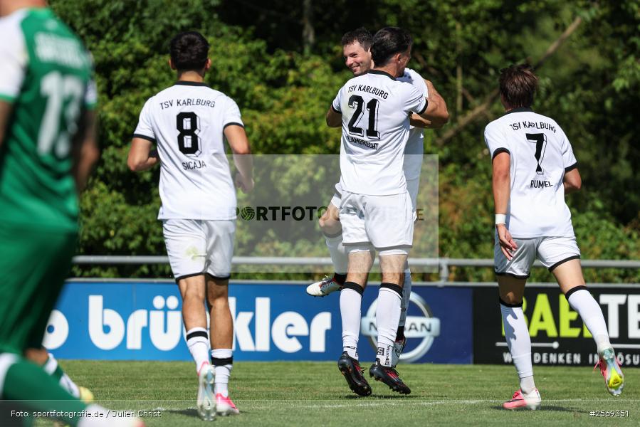 sport, TSV Karlburg, SV Alemannia Haibach, Landesliga Nordwest, Karlburg, Fussball, Fundamentum Sportpark, BFV, 25.07.2026, 2. Spieltag - Bild-ID: 2569351