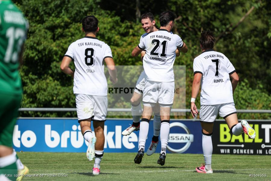 sport, TSV Karlburg, SV Alemannia Haibach, Landesliga Nordwest, Karlburg, Fussball, Fundamentum Sportpark, BFV, 25.07.2026, 2. Spieltag - Bild-ID: 2569353