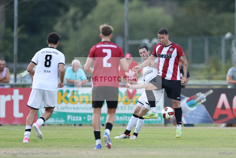 Fuhrmann-Arena, Frammersbach, 29.07.2026, sport, Fussball, BFV, 3. Spieltag, Landesliga Nordwest, TSV Karlburg, Tus Frammersbach - Bild-ID: 2570241