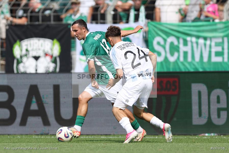 Sachs-Stadion, Schweinfurt, 01.08.2026, sport, Fussball, BFV, 2. Spieltag, Regionalliga Bayern, TSV 1860 München, 1. FC Schweinfurt 1905 - Bild-ID: 2570758