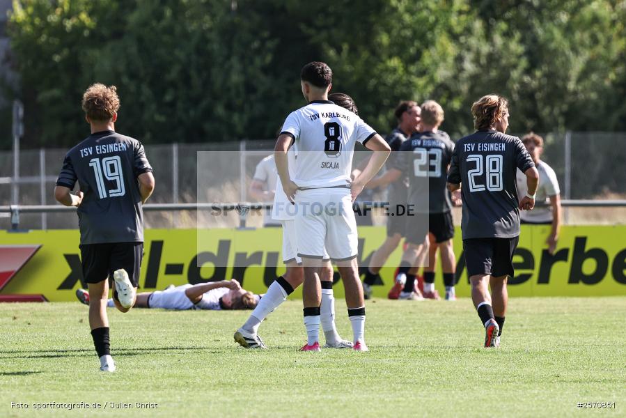 sport, TSV Karlburg, TSV Eisingen, Landesliga Nordwest, Karlburg, Fussball, Fundamentum Sportpark, BFV, 4. Spieltag, 01.08.2026 - Bild-ID: 2570851