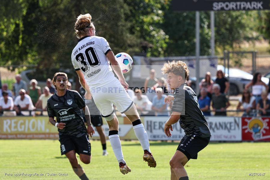sport, TSV Karlburg, TSV Eisingen, Landesliga Nordwest, Karlburg, Fussball, Fundamentum Sportpark, BFV, 4. Spieltag, 01.08.2026 - Bild-ID: 2570867