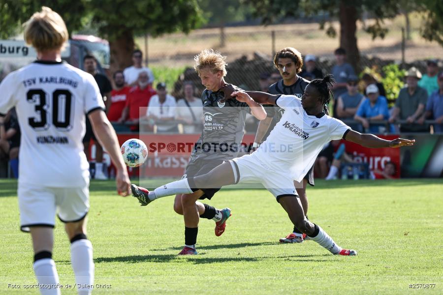 sport, TSV Karlburg, TSV Eisingen, Landesliga Nordwest, Karlburg, Fussball, Fundamentum Sportpark, BFV, 4. Spieltag, 01.08.2026 - Bild-ID: 2570877