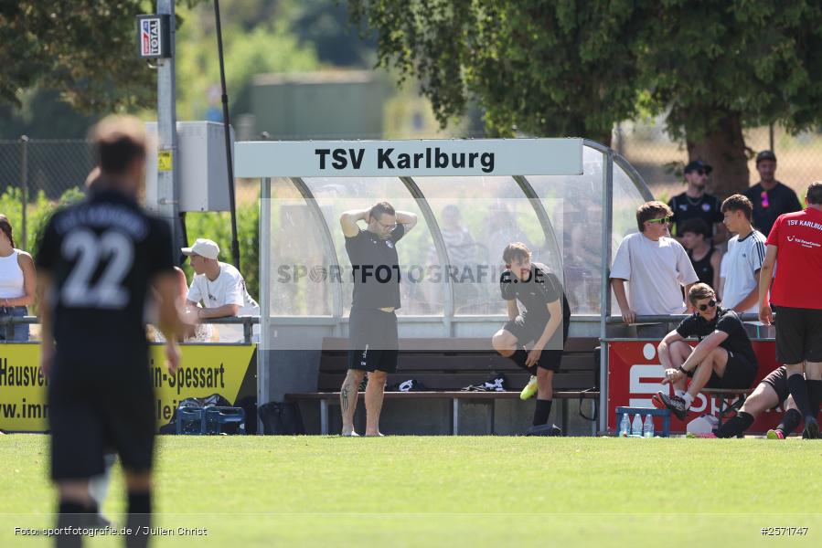 sport, TSV Karlburg II, SG 1 DJK Viktoria Wombach, Kreisklasse Würzburg Gr. 3, Karlburg, Fussball, Fundamentum Sportpark, BFV, 3. Spieltag, 02.08.2026 - Bild-ID: 2571747