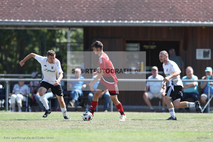 Sportgelände, Steinfeld-Hausen, 02.08.2026, sport, Fussball, BFV, 3. Spieltag, Kreisliga Würzburg Gr. 2, SG 1 Stetten/Binsfeld/Müdesheim, FV Steinfeld/Hausen-Rohrbach - Bild-ID: 2571826