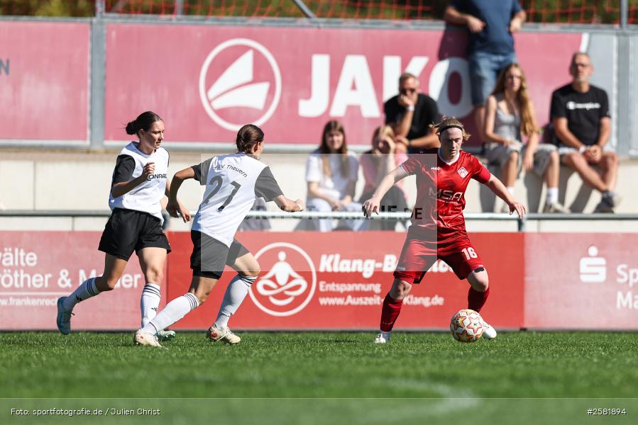 Sportpark Heuchelhof, Würzburg, 06.09.2026, sport, Fussball, BFV, 2. Spieltag, Frauen Bayernliga, TSV Theuern, FC Würzburger Kickers - Bild-ID: 2581894