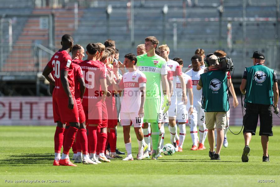sport, Würzburg, VfB Stuttgart II, Fussball, FC Würzburger Kickers, DFB, AKON Arena, 4. Spieltag, 3. Liga, 06.09.2026 - Bild-ID: 2581954