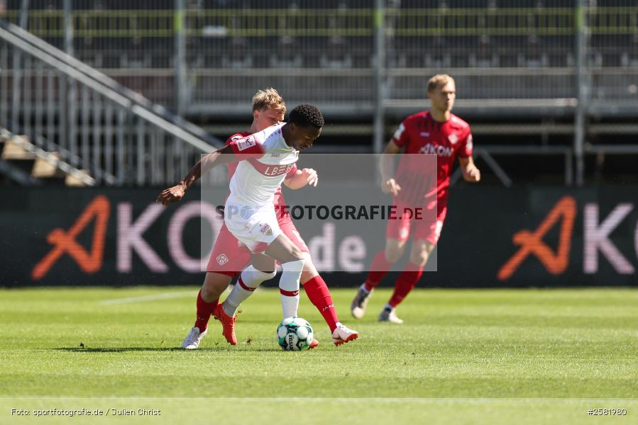 sport, Würzburg, VfB Stuttgart II, Fussball, FC Würzburger Kickers, DFB, AKON Arena, 4. Spieltag, 3. Liga, 06.09.2026 - Bild-ID: 2581980