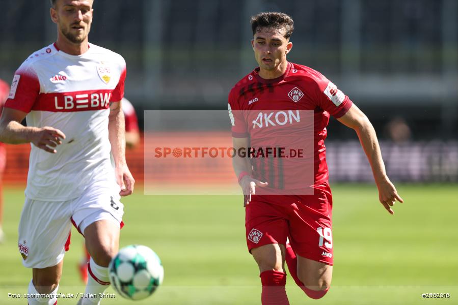 sport, Würzburg, VfB Stuttgart II, Fussball, FC Würzburger Kickers, DFB, AKON Arena, 4. Spieltag, 3. Liga, 06.09.2026 - Bild-ID: 2582018