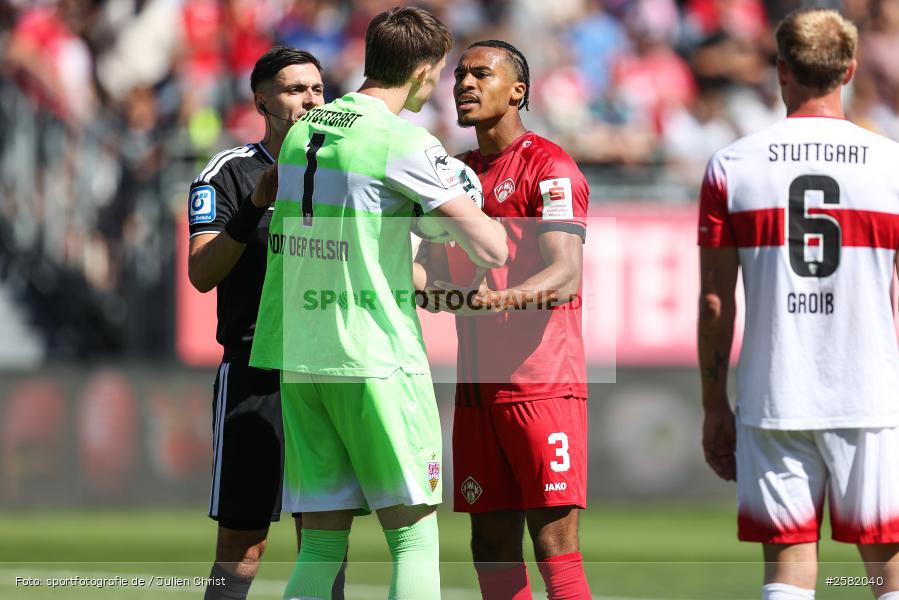 sport, Würzburg, VfB Stuttgart II, Fussball, FC Würzburger Kickers, DFB, AKON Arena, 4. Spieltag, 3. Liga, 06.09.2026 - Bild-ID: 2582040
