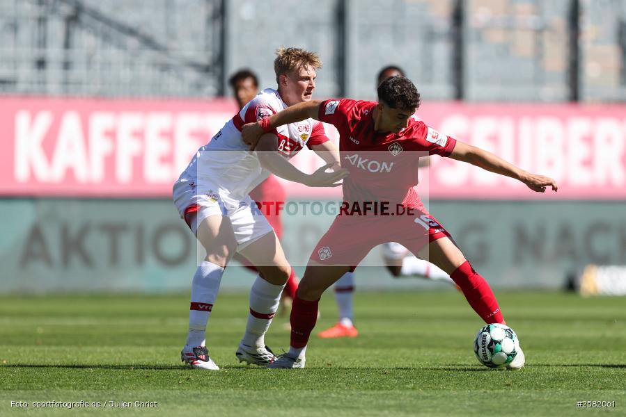 sport, Würzburg, VfB Stuttgart II, Fussball, FC Würzburger Kickers, DFB, AKON Arena, 4. Spieltag, 3. Liga, 06.09.2026 - Bild-ID: 2582061