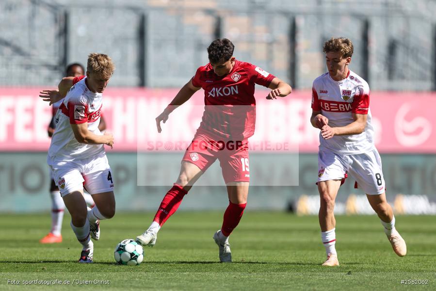 sport, Würzburg, VfB Stuttgart II, Fussball, FC Würzburger Kickers, DFB, AKON Arena, 4. Spieltag, 3. Liga, 06.09.2026 - Bild-ID: 2582062