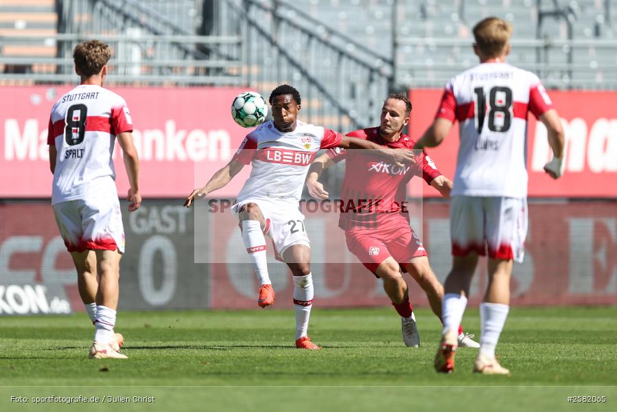 sport, Würzburg, VfB Stuttgart II, Fussball, FC Würzburger Kickers, DFB, AKON Arena, 4. Spieltag, 3. Liga, 06.09.2026 - Bild-ID: 2582065