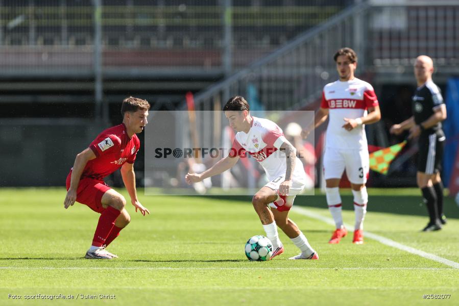 sport, Würzburg, VfB Stuttgart II, Fussball, FC Würzburger Kickers, DFB, AKON Arena, 4. Spieltag, 3. Liga, 06.09.2026 - Bild-ID: 2582077