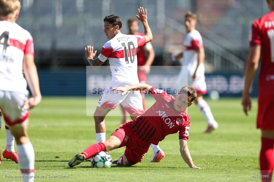 sport, Würzburg, VfB Stuttgart II, Fussball, FC Würzburger Kickers, DFB, AKON Arena, 4. Spieltag, 3. Liga, 06.09.2026 - Bild-ID: 2582090