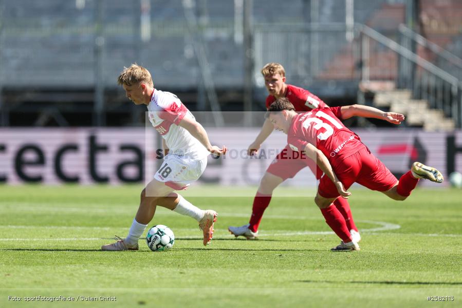 sport, Würzburg, VfB Stuttgart II, Fussball, FC Würzburger Kickers, DFB, AKON Arena, 4. Spieltag, 3. Liga, 06.09.2026 - Bild-ID: 2582113