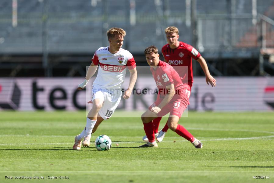 sport, Würzburg, VfB Stuttgart II, Fussball, FC Würzburger Kickers, DFB, AKON Arena, 4. Spieltag, 3. Liga, 06.09.2026 - Bild-ID: 2582114