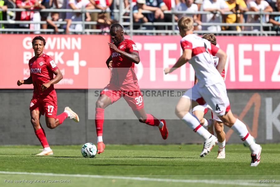 sport, Würzburg, VfB Stuttgart II, Fussball, FC Würzburger Kickers, DFB, AKON Arena, 4. Spieltag, 3. Liga, 06.09.2026 - Bild-ID: 2582119