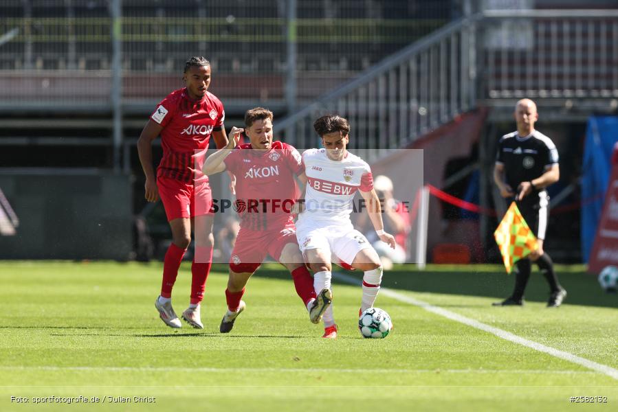 sport, Würzburg, VfB Stuttgart II, Fussball, FC Würzburger Kickers, DFB, AKON Arena, 4. Spieltag, 3. Liga, 06.09.2026 - Bild-ID: 2582132