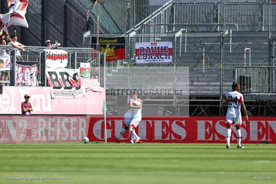 sport, Würzburg, VfB Stuttgart II, Fussball, FC Würzburger Kickers, DFB, AKON Arena, 4. Spieltag, 3. Liga, 06.09.2026 - Bild-ID: 2582209