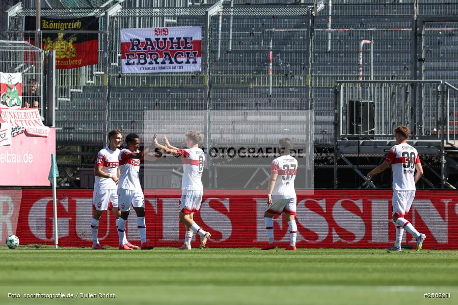 sport, Würzburg, VfB Stuttgart II, Fussball, FC Würzburger Kickers, DFB, AKON Arena, 4. Spieltag, 3. Liga, 06.09.2026 - Bild-ID: 2582211