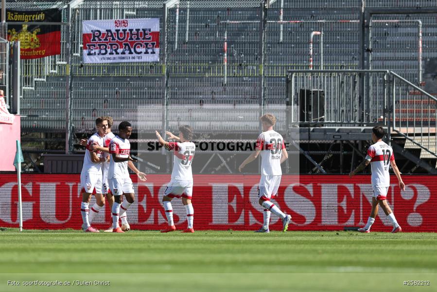 sport, Würzburg, VfB Stuttgart II, Fussball, FC Würzburger Kickers, DFB, AKON Arena, 4. Spieltag, 3. Liga, 06.09.2026 - Bild-ID: 2582212
