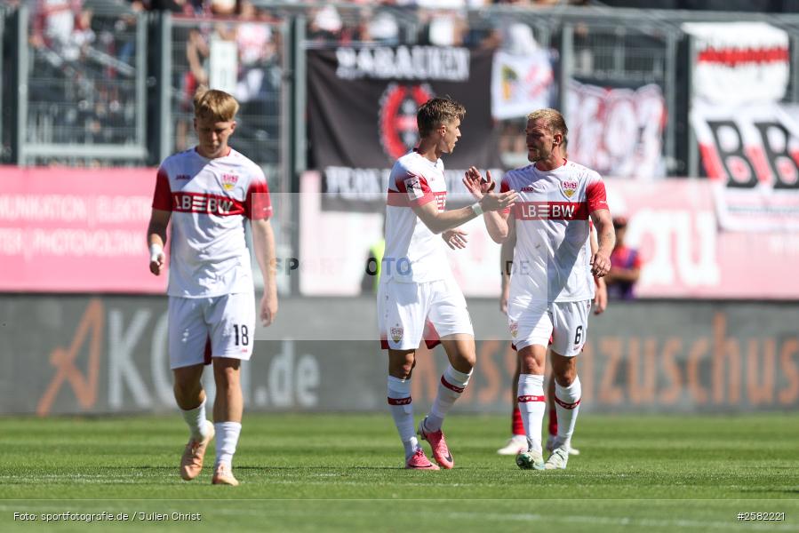 sport, Würzburg, VfB Stuttgart II, Fussball, FC Würzburger Kickers, DFB, AKON Arena, 4. Spieltag, 3. Liga, 06.09.2026 - Bild-ID: 2582221