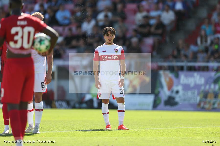 sport, Würzburg, VfB Stuttgart II, Fussball, FC Würzburger Kickers, DFB, AKON Arena, 4. Spieltag, 3. Liga, 06.09.2026 - Bild-ID: 2582246