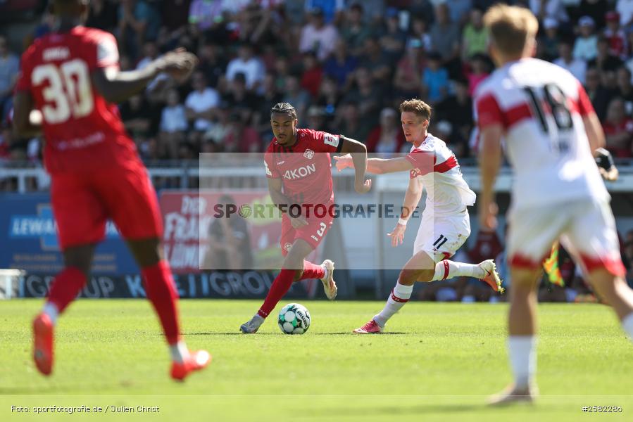 sport, Würzburg, VfB Stuttgart II, Fussball, FC Würzburger Kickers, DFB, AKON Arena, 4. Spieltag, 3. Liga, 06.09.2026 - Bild-ID: 2582286