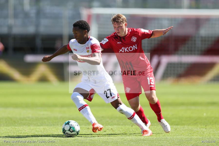 sport, Würzburg, VfB Stuttgart II, Fussball, FC Würzburger Kickers, DFB, AKON Arena, 4. Spieltag, 3. Liga, 06.09.2026 - Bild-ID: 2582298