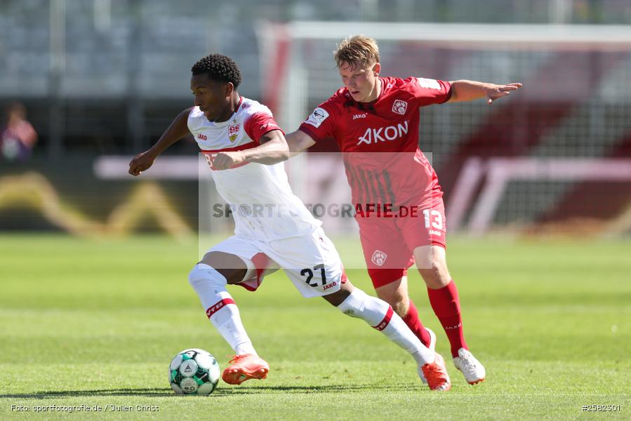 sport, Würzburg, VfB Stuttgart II, Fussball, FC Würzburger Kickers, DFB, AKON Arena, 4. Spieltag, 3. Liga, 06.09.2026 - Bild-ID: 2582301