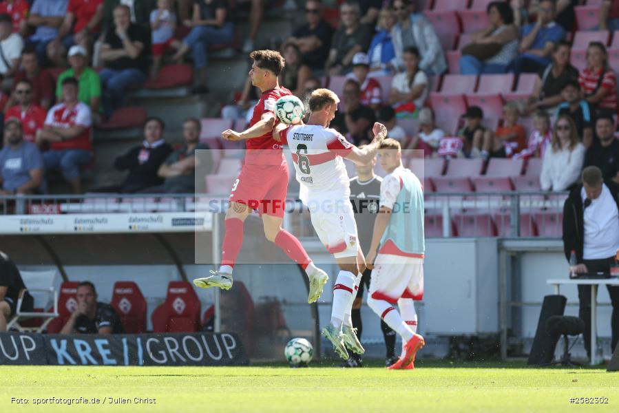 sport, Würzburg, VfB Stuttgart II, Fussball, FC Würzburger Kickers, DFB, AKON Arena, 4. Spieltag, 3. Liga, 06.09.2026 - Bild-ID: 2582302
