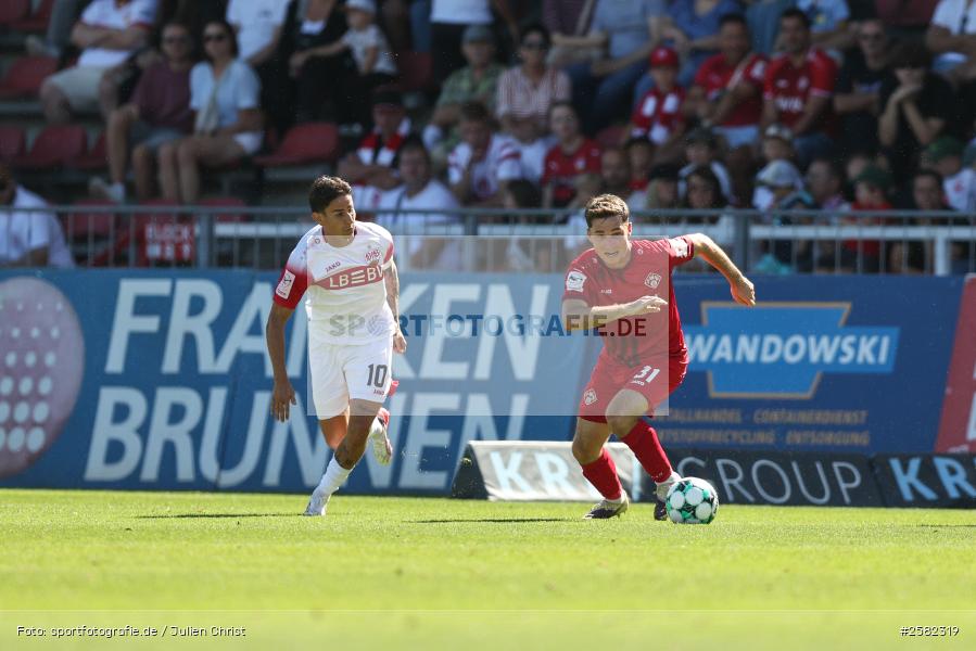 sport, Würzburg, VfB Stuttgart II, Fussball, FC Würzburger Kickers, DFB, AKON Arena, 4. Spieltag, 3. Liga, 06.09.2026 - Bild-ID: 2582319