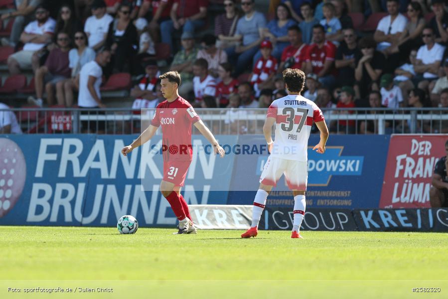 sport, Würzburg, VfB Stuttgart II, Fussball, FC Würzburger Kickers, DFB, AKON Arena, 4. Spieltag, 3. Liga, 06.09.2026 - Bild-ID: 2582320