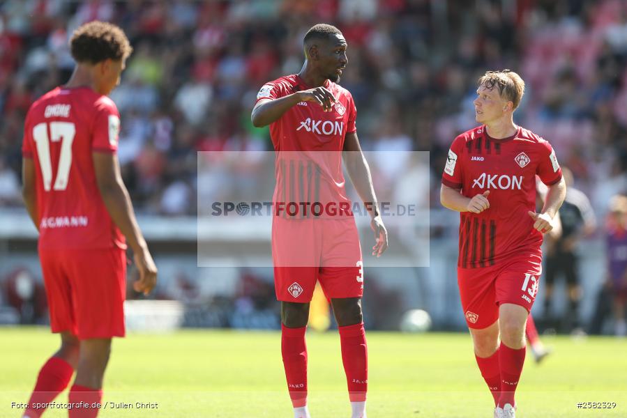 sport, Würzburg, VfB Stuttgart II, Fussball, FC Würzburger Kickers, DFB, AKON Arena, 4. Spieltag, 3. Liga, 06.09.2026 - Bild-ID: 2582329