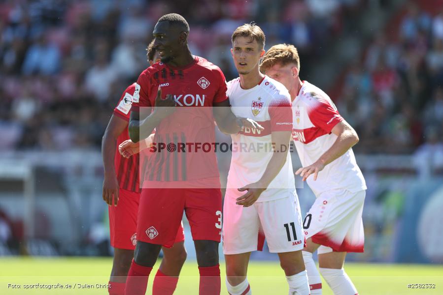 sport, Würzburg, VfB Stuttgart II, Fussball, FC Würzburger Kickers, DFB, AKON Arena, 4. Spieltag, 3. Liga, 06.09.2026 - Bild-ID: 2582332