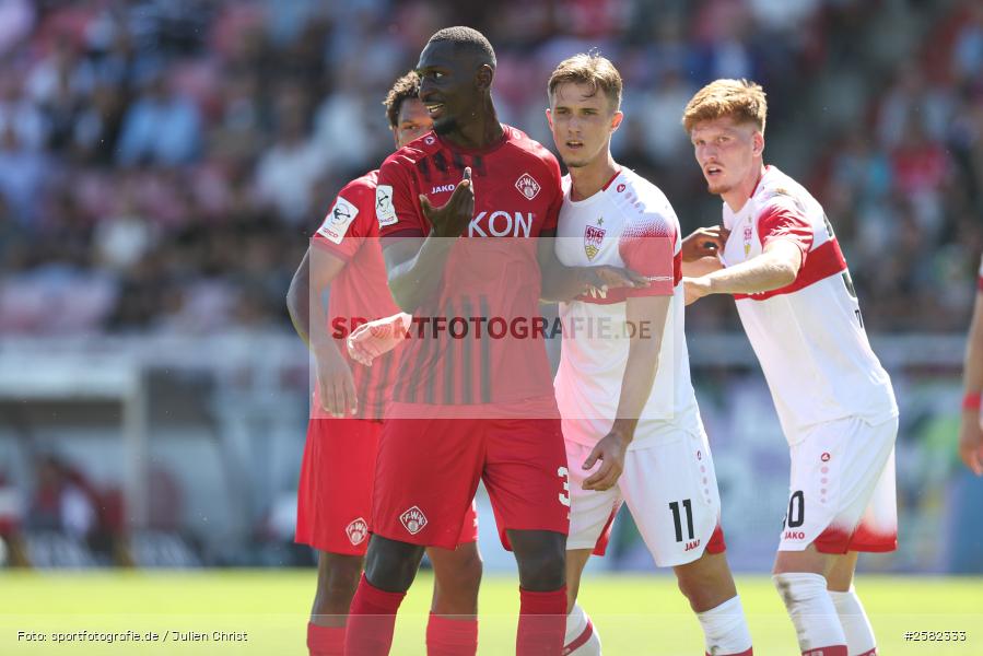 sport, Würzburg, VfB Stuttgart II, Fussball, FC Würzburger Kickers, DFB, AKON Arena, 4. Spieltag, 3. Liga, 06.09.2026 - Bild-ID: 2582333