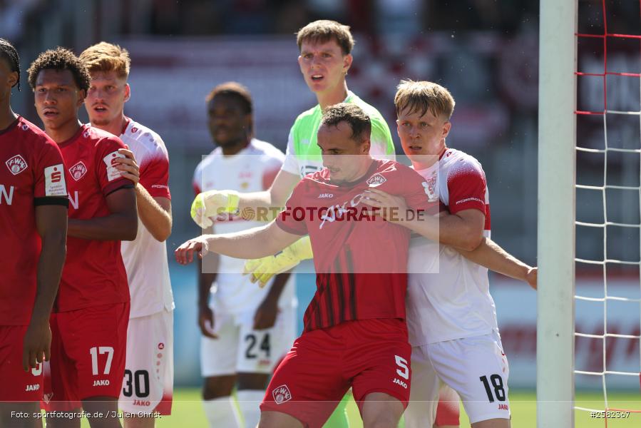 sport, Würzburg, VfB Stuttgart II, Fussball, FC Würzburger Kickers, DFB, AKON Arena, 4. Spieltag, 3. Liga, 06.09.2026 - Bild-ID: 2582367