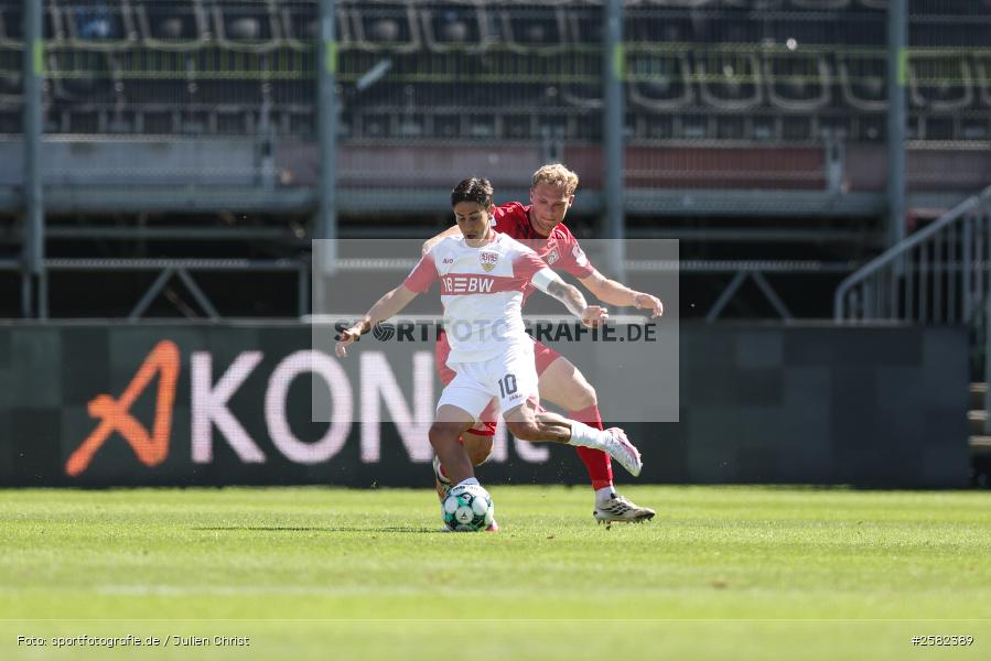sport, Würzburg, VfB Stuttgart II, Fussball, FC Würzburger Kickers, DFB, AKON Arena, 4. Spieltag, 3. Liga, 06.09.2026 - Bild-ID: 2582389