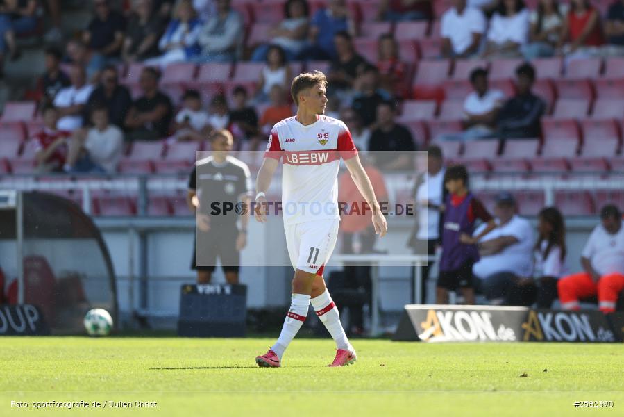 sport, Würzburg, VfB Stuttgart II, Fussball, FC Würzburger Kickers, DFB, AKON Arena, 4. Spieltag, 3. Liga, 06.09.2026 - Bild-ID: 2582390