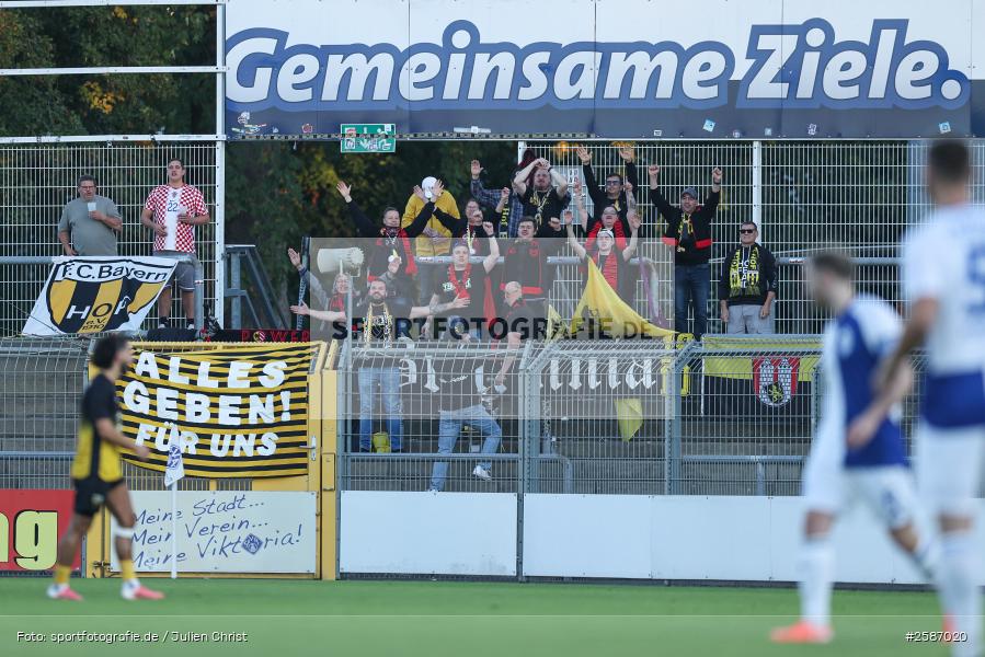 sport, Stadion am Schönbusch, SpVgg Bayern Hof, SV Viktoria Aschaffenburg, Fussball, Bayernliga Nord, BFV, Aschaffenburg, 25.09.2026, 12. Spieltag - Bild-ID: 2587020