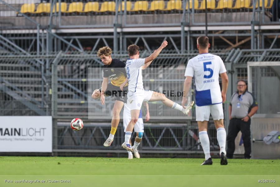 sport, Stadion am Schönbusch, SpVgg Bayern Hof, SV Viktoria Aschaffenburg, Fussball, Bayernliga Nord, BFV, Aschaffenburg, 25.09.2026, 12. Spieltag - Bild-ID: 2587100