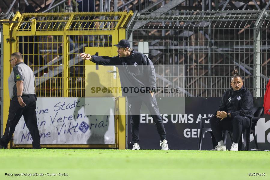 sport, Stadion am Schönbusch, SpVgg Bayern Hof, SV Viktoria Aschaffenburg, Fussball, Bayernliga Nord, BFV, Aschaffenburg, 25.09.2026, 12. Spieltag - Bild-ID: 2587269