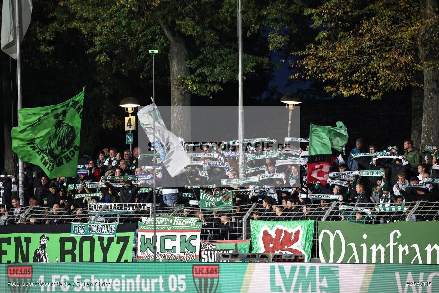 sport, Schweinfurt, Sachs-Stadion, SC Eltersdorf, Regionalliga Bayern, Fussball, BFV, 13. Spieltag, 1. FC Schweinfurt 1905, 09.10.2026 - Bild-ID: 2589115